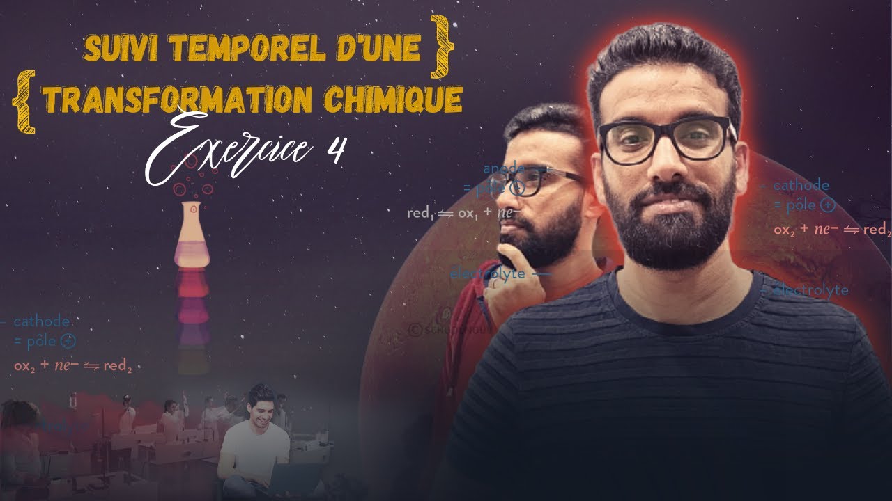 Suivi Temporel D'une Transformation Chimique 2 bac biof :  Exercice 4