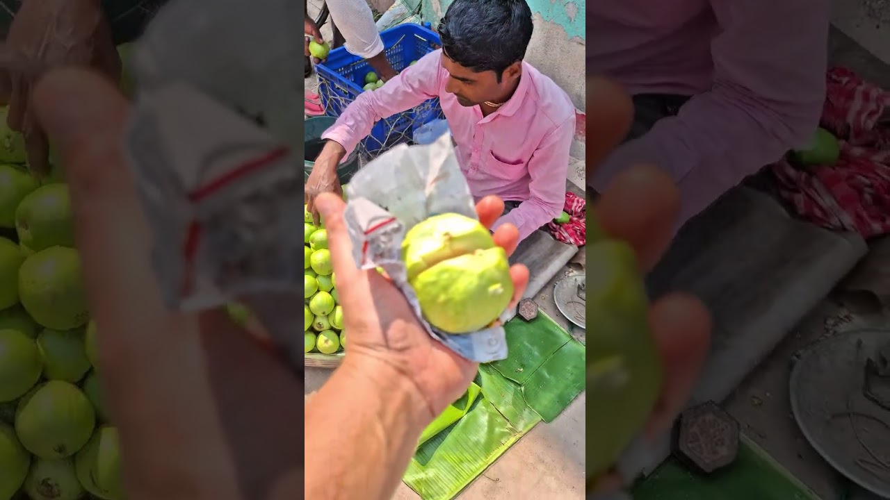 Street Vendor Knife Skills on Another Level 🔥 Fruit Cutting Mastery
