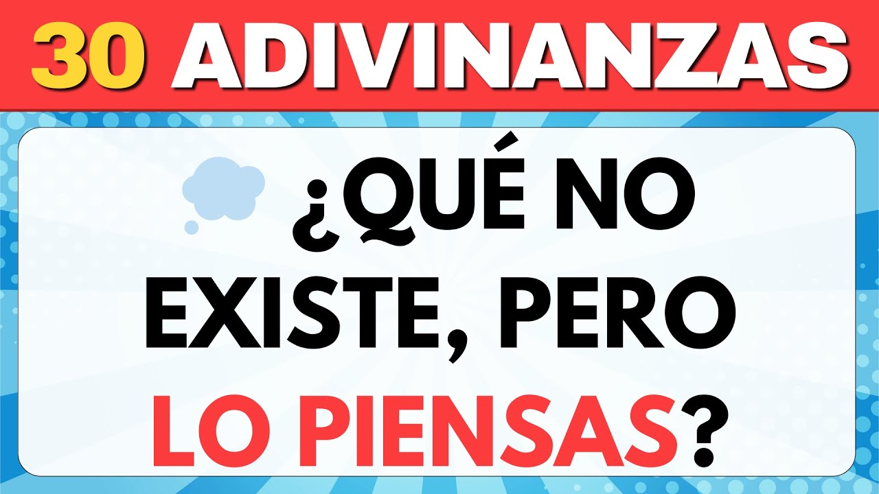 Acierta estos acertijos o acepta la derrota 😅