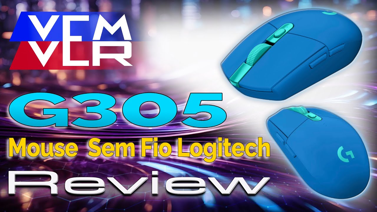 00026 - ASSISTA ANTES - Unboxing + Review Mouse Logitech G305 + Comparativo Software da Logitech