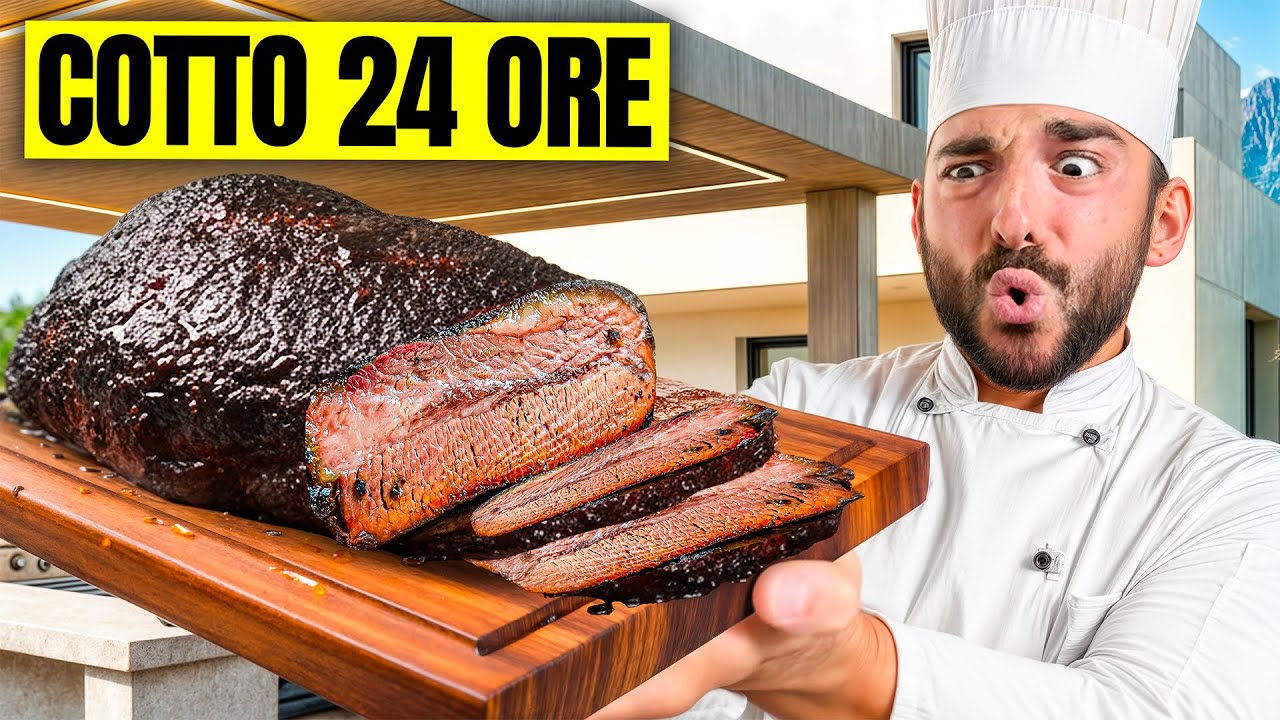 HO CUCINATO IL BRISKET DI WAGYU AUSTRALIANO MIGLIORE DELLA MIA VITA!! - 24 ORE di COTTURA!!