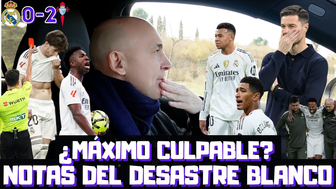 ¿DESASTRE DE XABI ALONSO? ¿QUÉ PASA CON MBAPPÉ, VINICIUS, BELLINGHAM....? NOTAS REAL MADRID vs CELTA