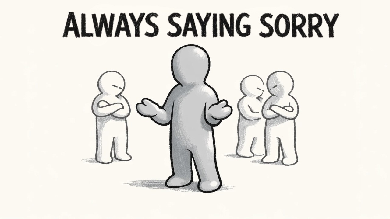 Psychology of People Who Always Apologize