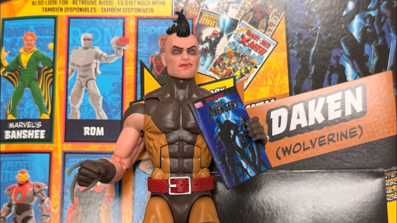 Unboxing Marvel Legends Daken! The Son Of a Wolverine in 6 Inch Form!