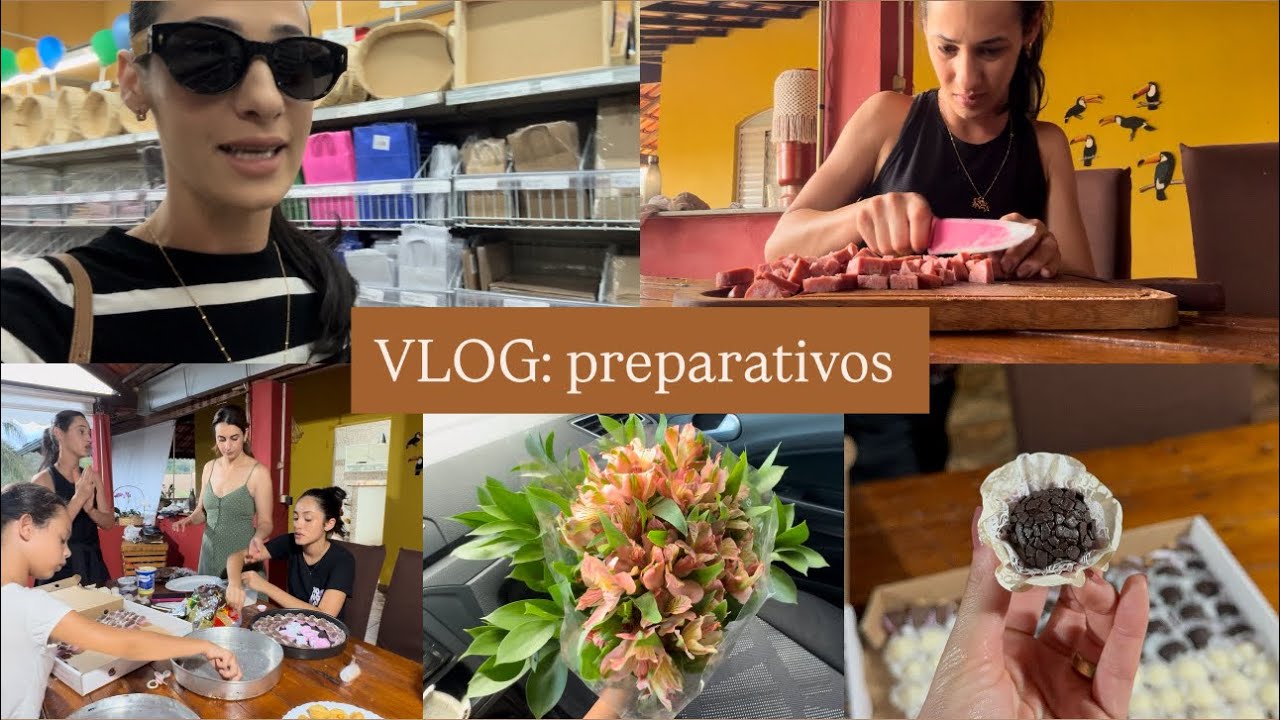 VLOG: preparativos para meu aniversário | Léia veloso 