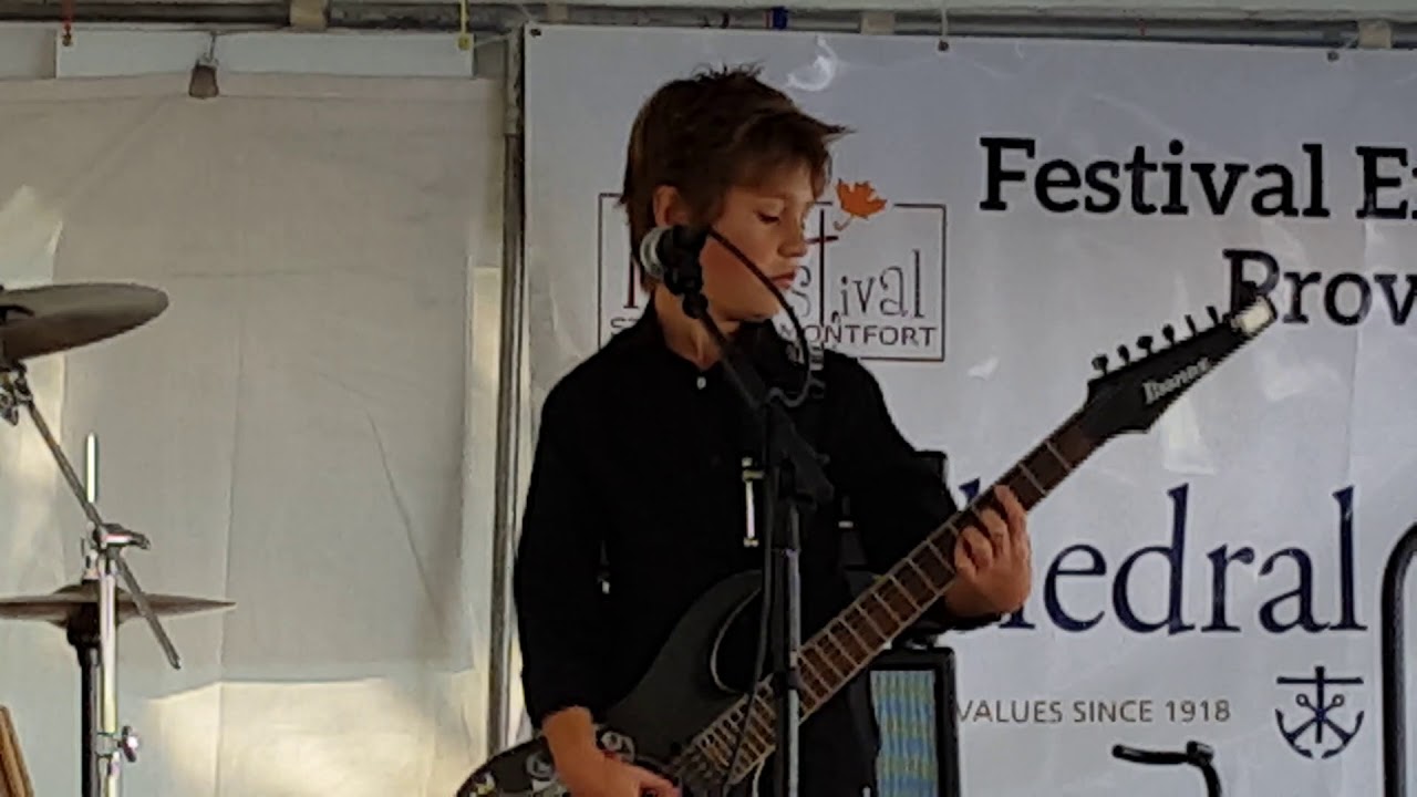 Cover Green Day Minority by Beware of Cerberus Liam O'Rouke at Fall Festival St Luis of Monfort