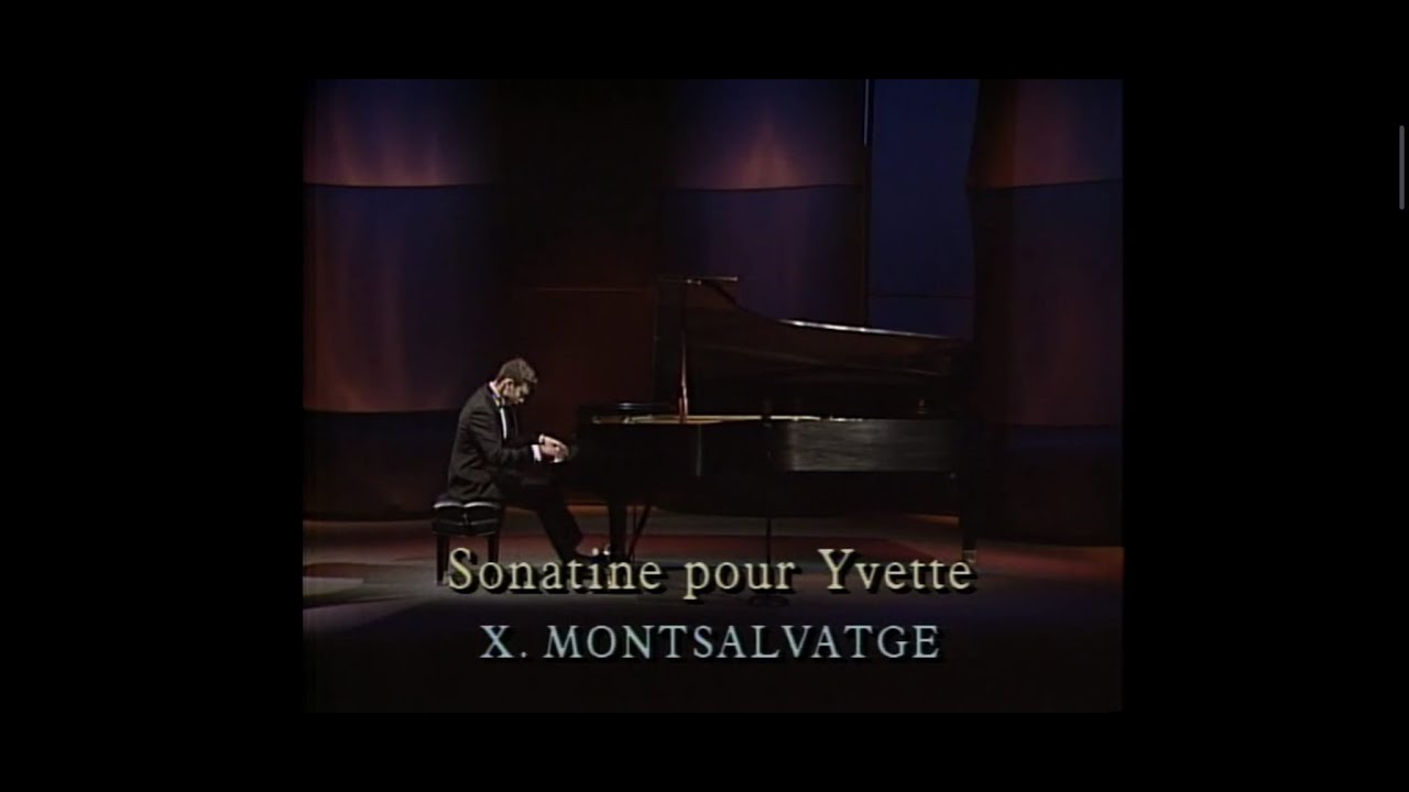 SONATINE POUR YVETTE - Xavier Montsalvatge (1912-2002)