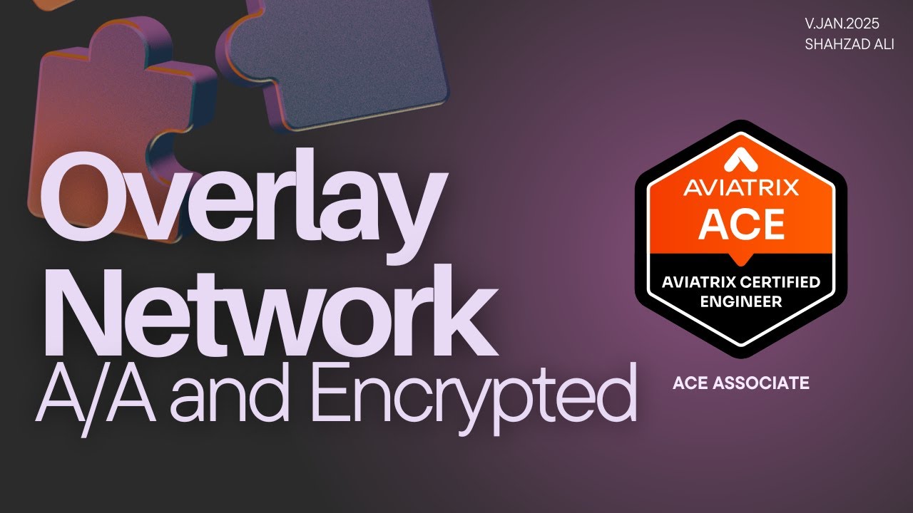 M5.1 | Aviatrix Encrypted Active Active IPSec Overlay |  ActiveMesh