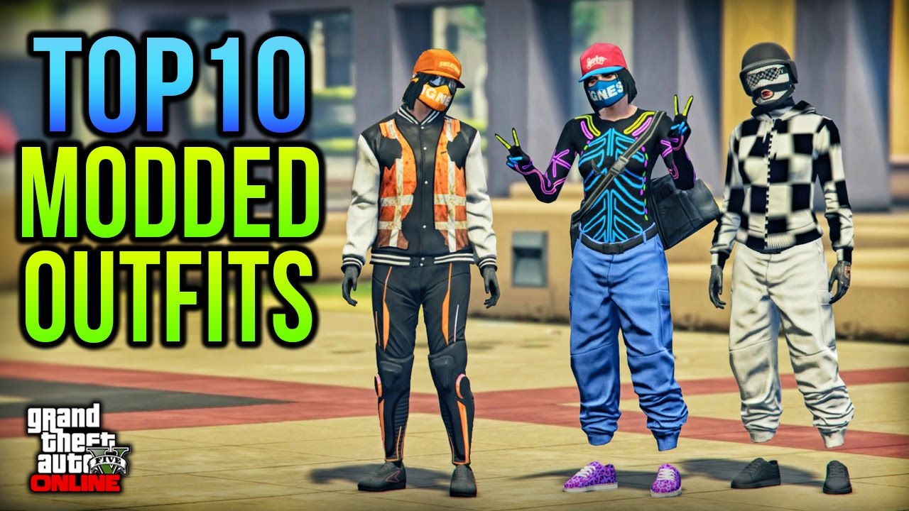 10 MODDED OUTFITS FOR FEMALE CHARACTER - DIRECTOR MODE GLITCH - PS4 ONLY!