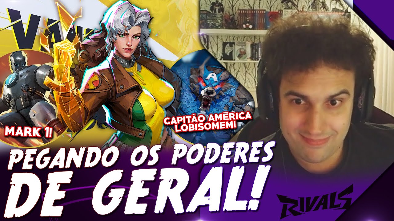 Testando a Vampíra no Marvel Rivals! (+Skins! +Testando se ela suga geral mesmo kkkk)