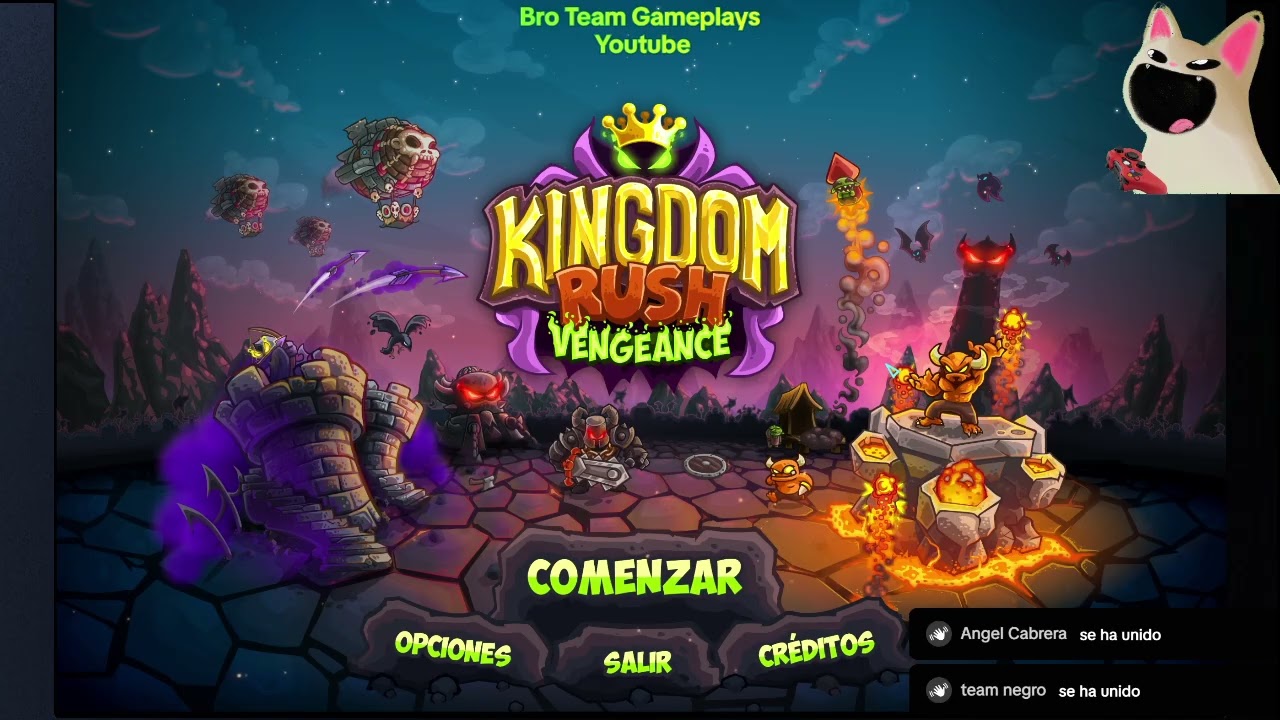 Kingdom Rush Vengeance Live  La Foca Feliz con LeonidasMD