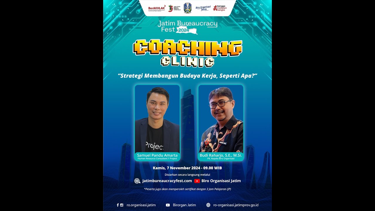Coaching Clinic Jatim Bureaucracy Fest 2024