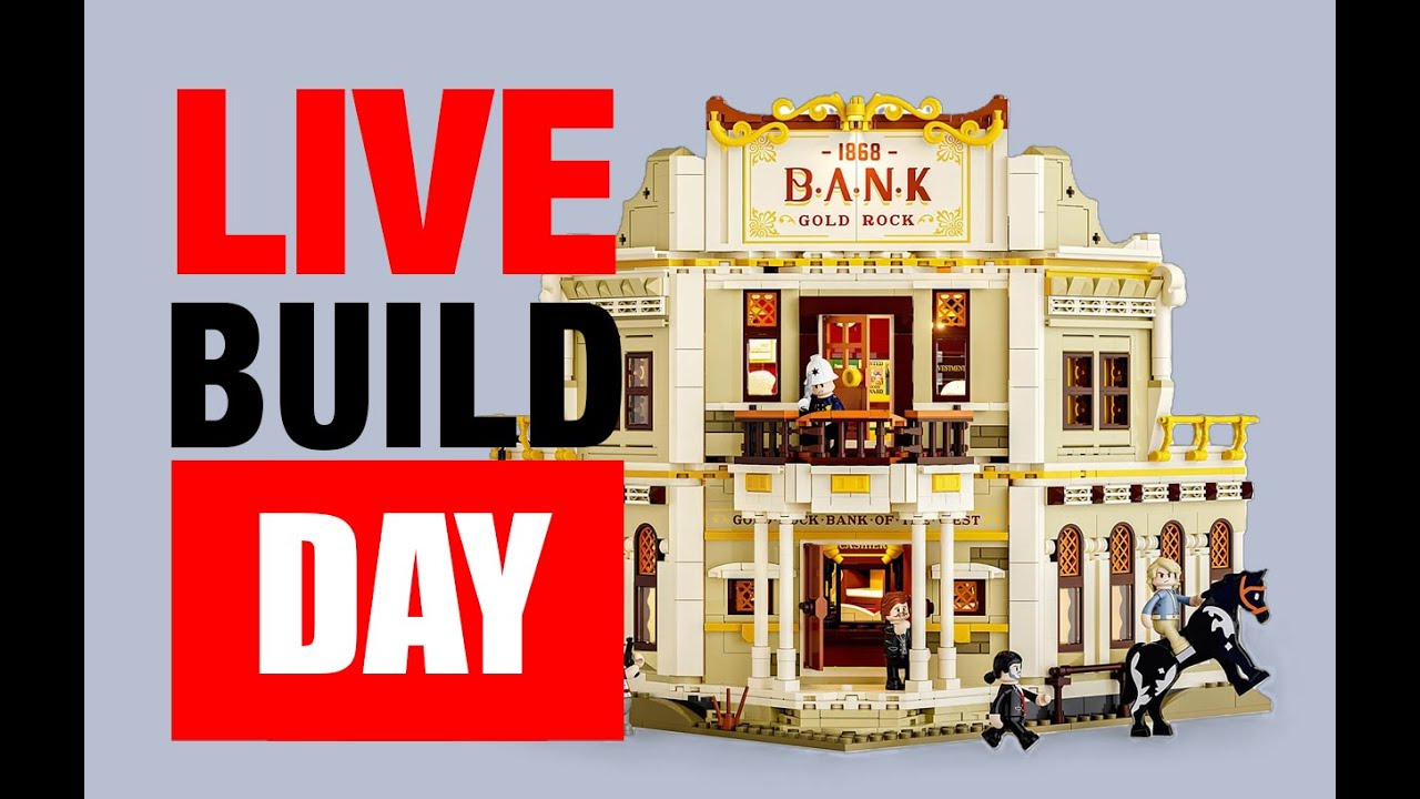 Lumibricks Western Bank Heist LIVE &ndash; Kicking Off the Wild West Build!
