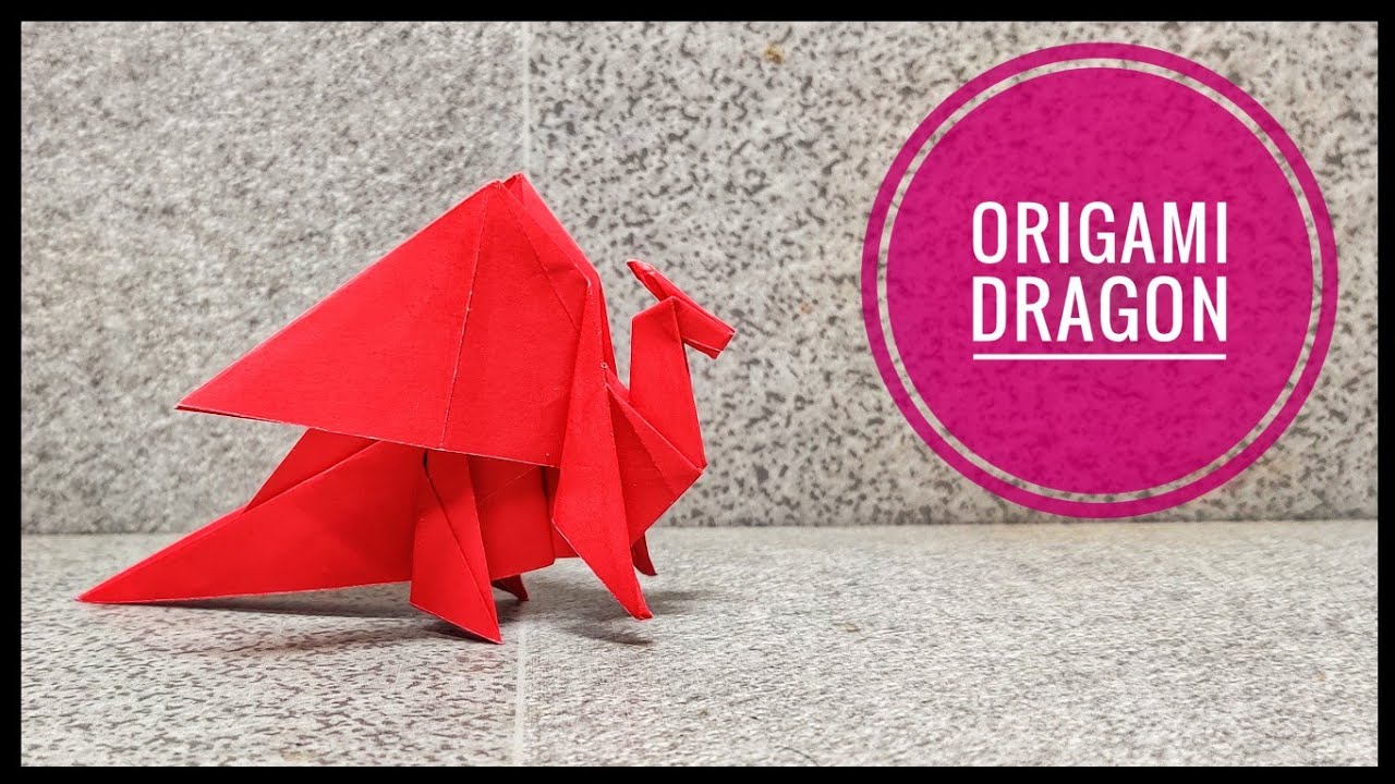 Origami Dragon | Origami Animals | Origami tutorial | Paper craft