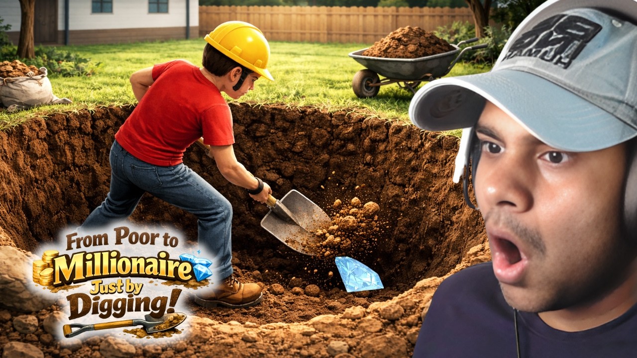 From Poor to Millionaire Just by Digging!
