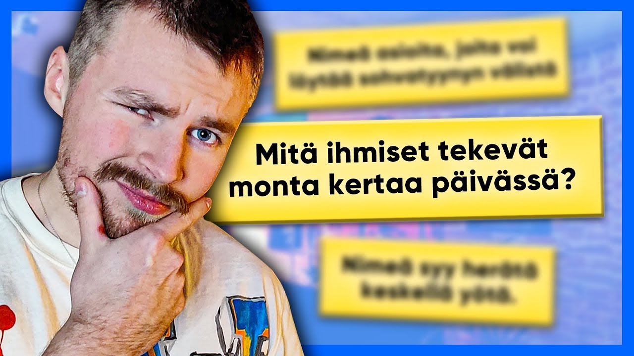 Arvaa mit&auml; SEURAAJAT vastaisivat (osa 1)