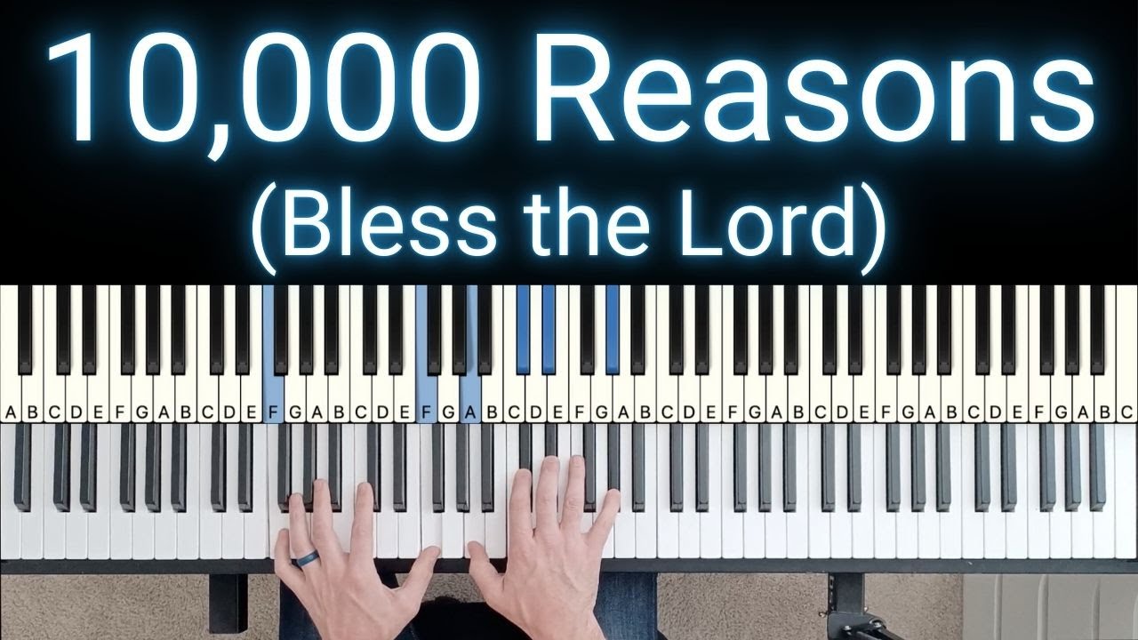 10,000 Reasons (Bless the Lord) - Matt Redman [PIano Tutorial & Playthrough]