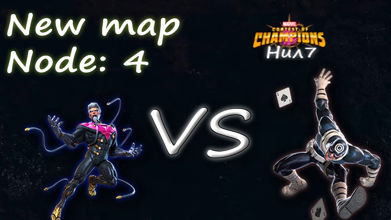 Mcoc aw new map node 4 R4 Bastion VS R4 Bullseye