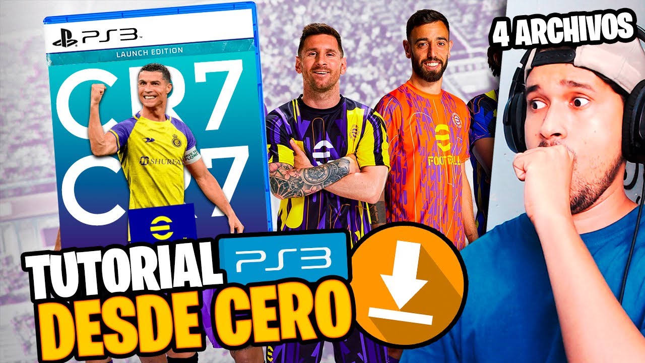 eFootball 2023 para PS3 GRATIS desde CERO!!!🚀