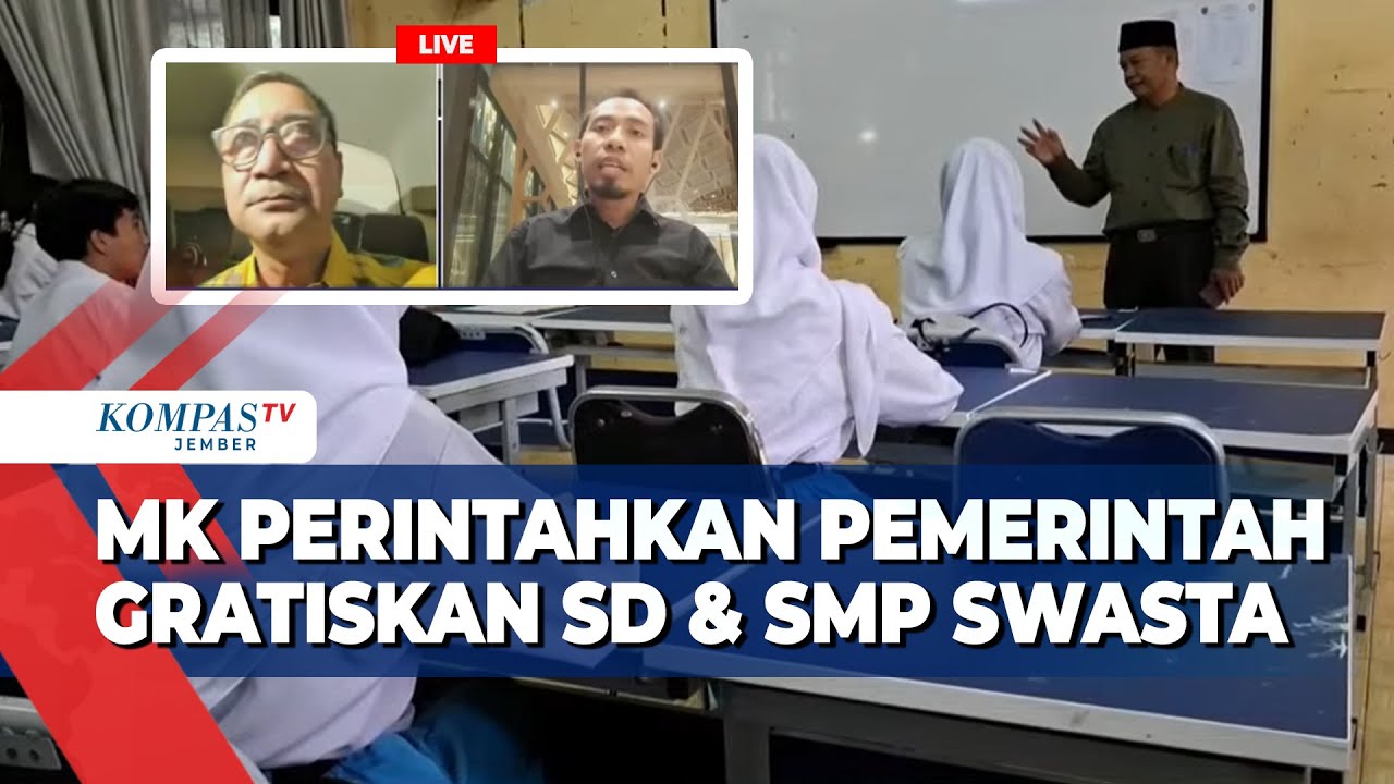 MK Wajibkan Pemerintah Gratiskan SD & SMP Swasta, Ini Kata DPR dan Pakar Pendidikan!