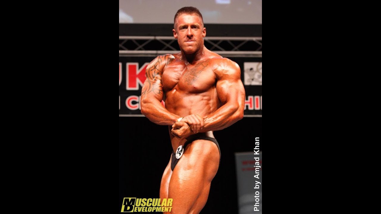 Richard Wall Ironscience sponsored bodybuilder