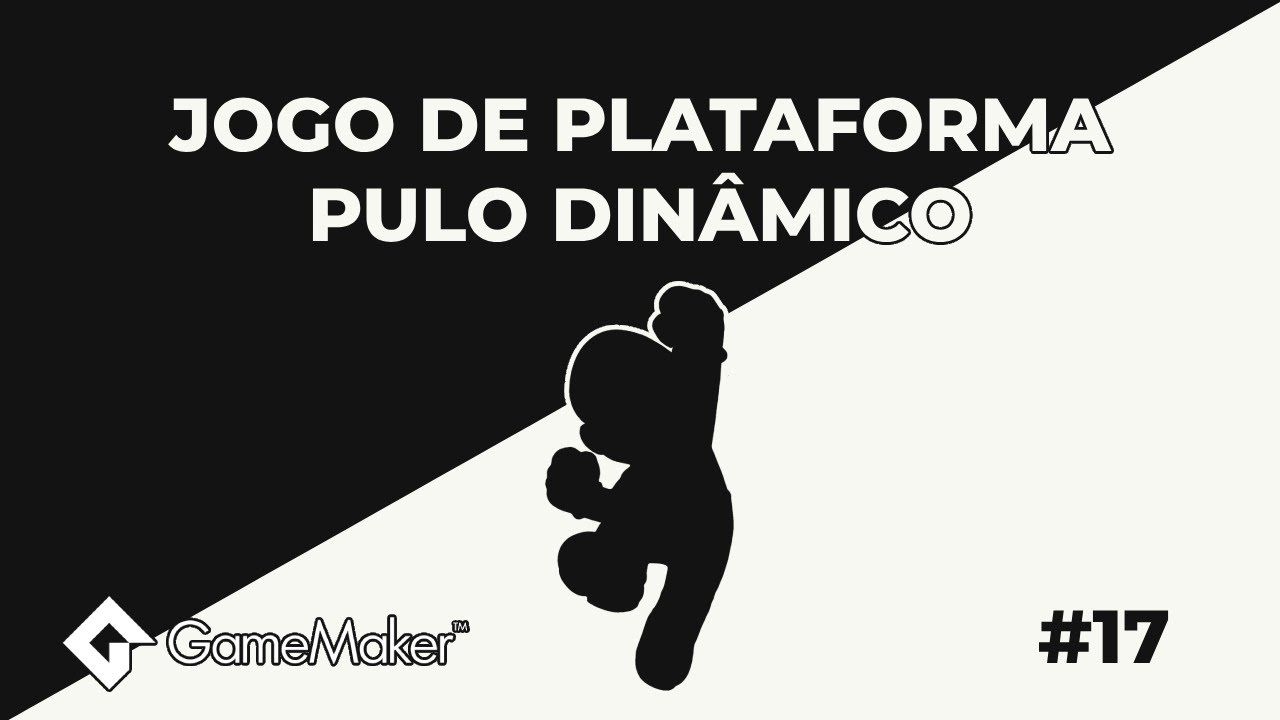 COMO CRIAR UM JOGO DE PLATAFORMA NO GAME MAKER - PULO DINÂMICO