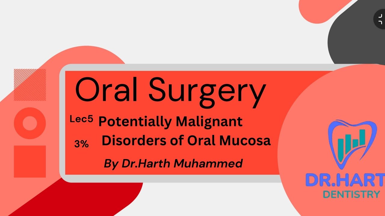 Potentially Malignant Disorders |oral surgery|fifth stage P1 