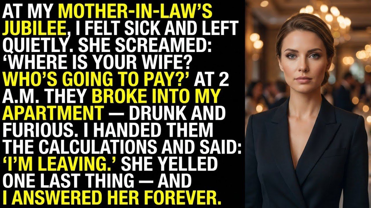 “Where’s Your Wife? Who’s Paying?” MIL Yelled at Her Own Party