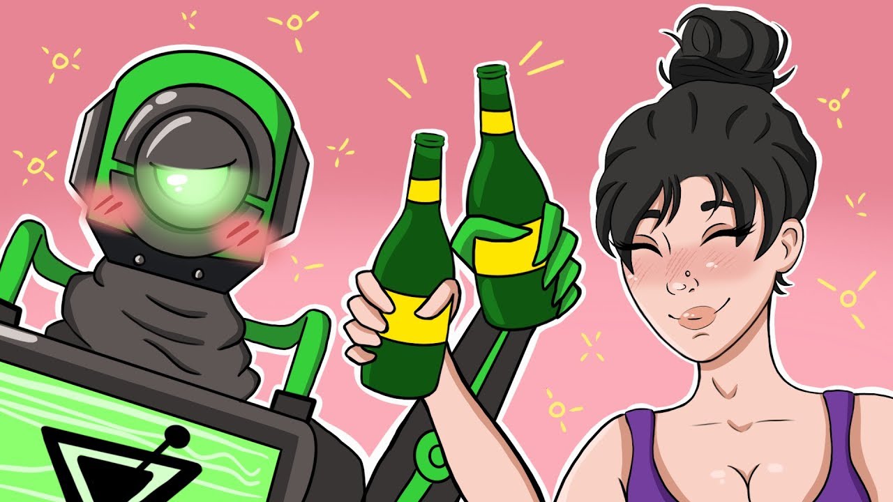 Drunk Apex Legends with my WAIFU
