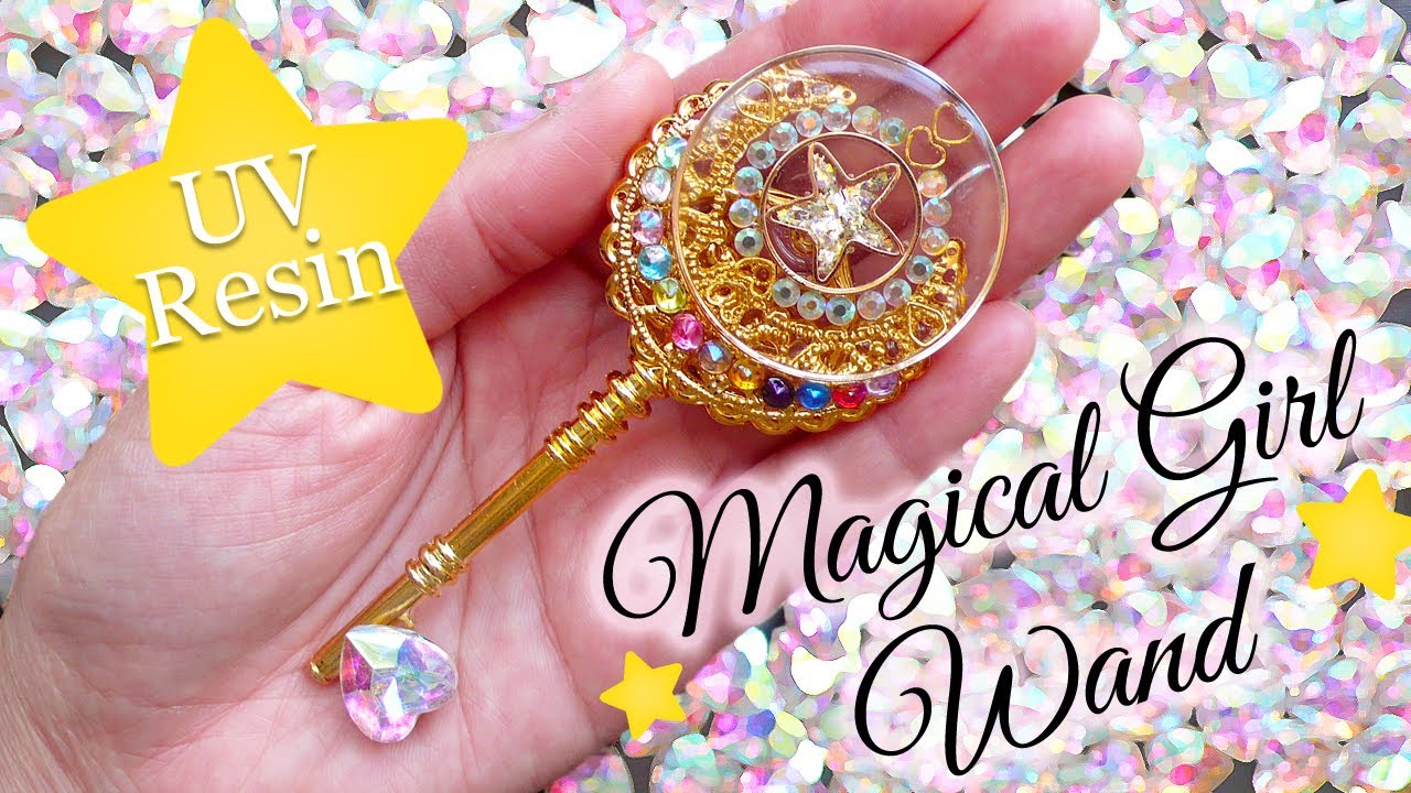 UV Resin Tutorial: Magical Girl Wand + GIVEAWAY (Closed)!
