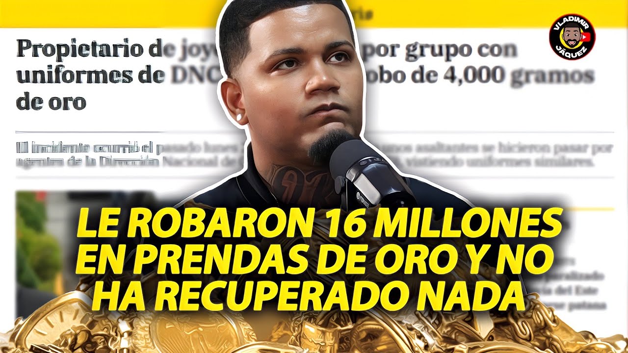 LE ROBARON 16 MILLONES EN PRENDAS DE ORO Y NO HA RECUPERADO NADA! EL LAMENTABLE CASO DE ARGENIS ORO