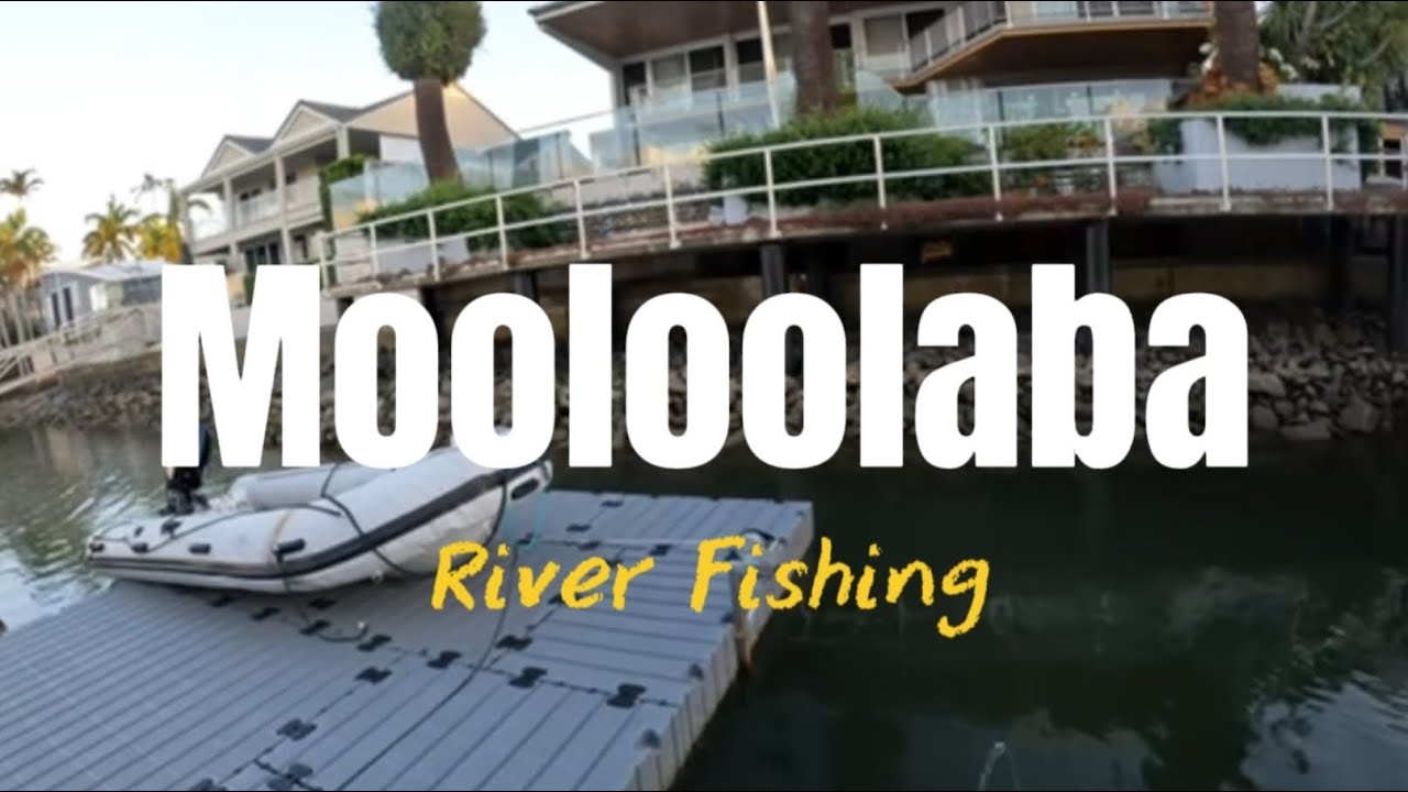 INSANE Fishing In Mooloolaba River ( BIG GT and Snapped Rod ) -//Sunshine Coast//-