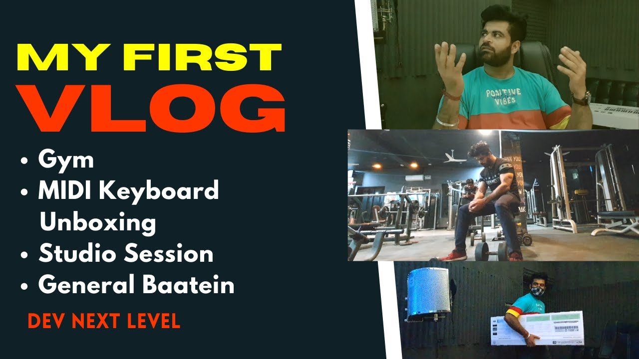 MY FIRST VLOG - A Day In The Life Of A Music Producer - Dev Next Level