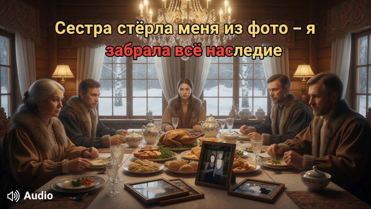 Сестра стёрла меня из фото – я отомстила, забрав семейное наследие