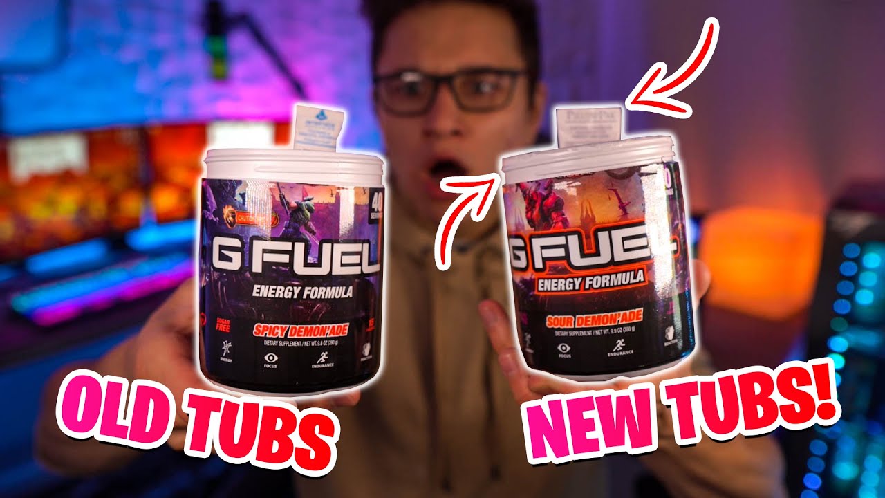 The GFUEL Tubs HAVE CHANGED!