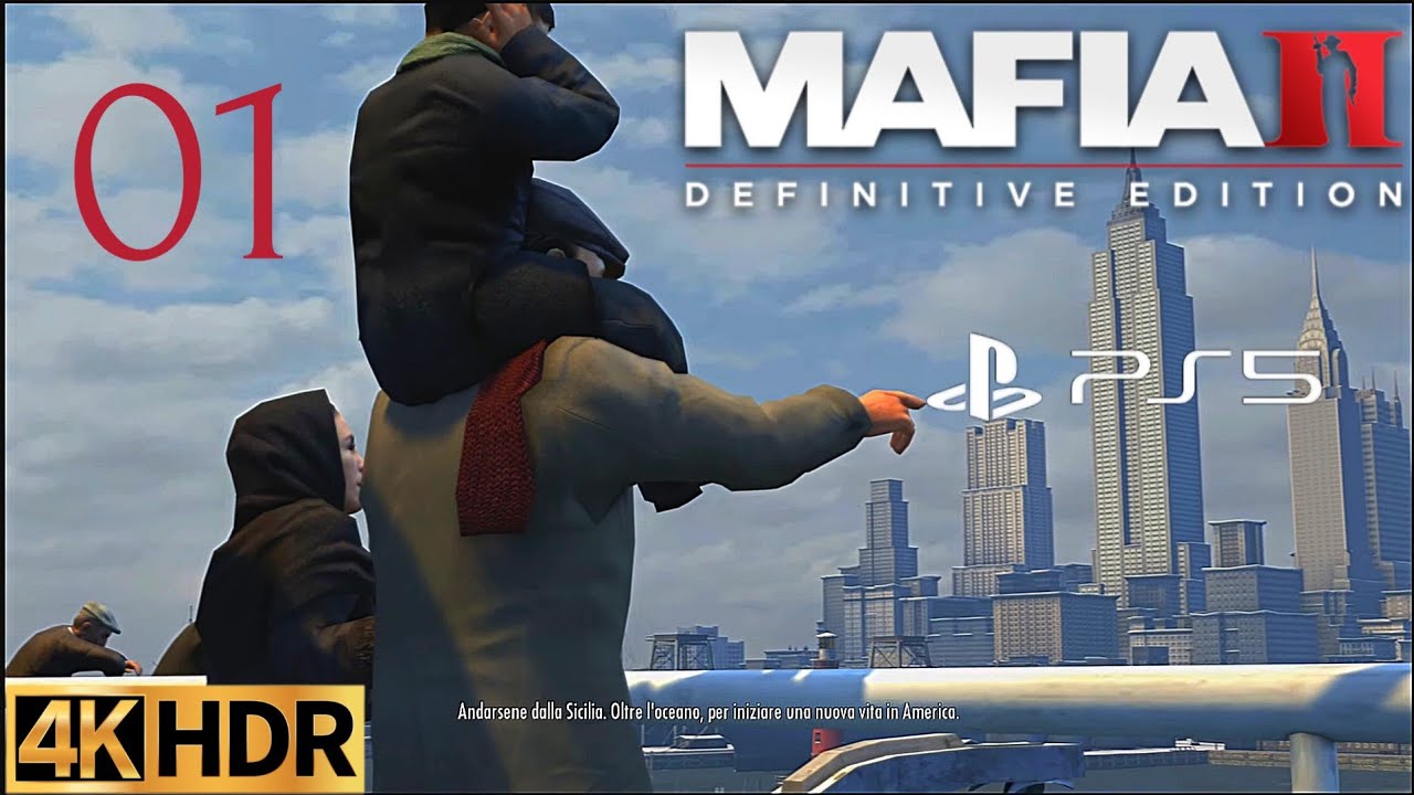 Mafia II: Definitive Edition - Gameplay ITA #01 - Ps5 4K HDR
