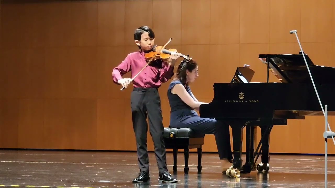 Saint saens, Introduction and Rondo Capriccioso -Roy Hyunsuk Ryu, 11yrs/ 생상 서주와론도 카프리치오소, 류현석