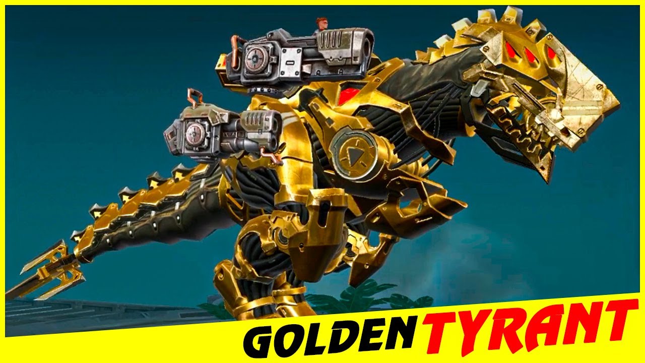 Красавчик Golden Tyrant ::: Jurassic Monster World Dinosaur War