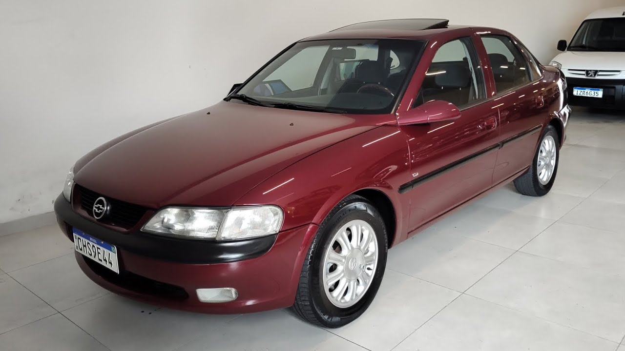 Chevrolet Vectra CD 2.0 16V 1997 vermelho Breton- configuração dos sonhos!