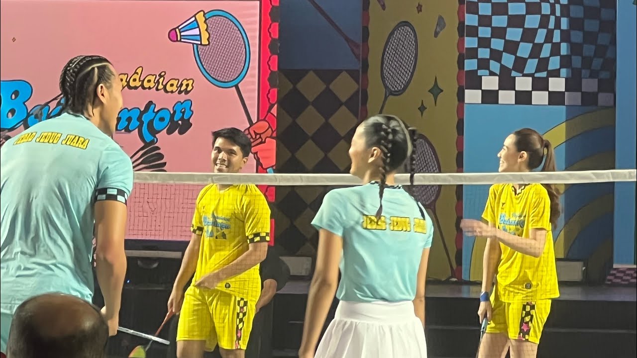 Badminton Clash hari ini bersama Aaliyah Massaid dan Thoriq Halilintar 🌸