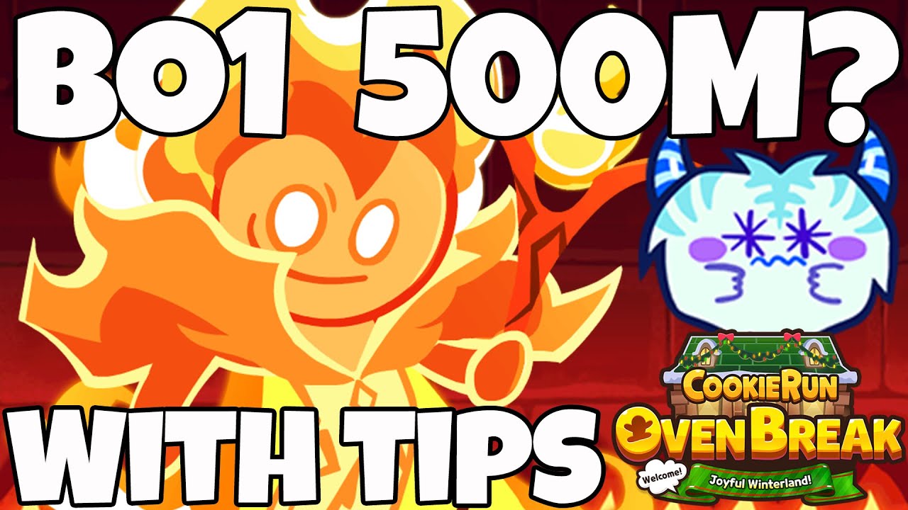 CROB 🤔500M? 1 COOKIE BREAKOUT 1 Cookie Run Ovenbreak