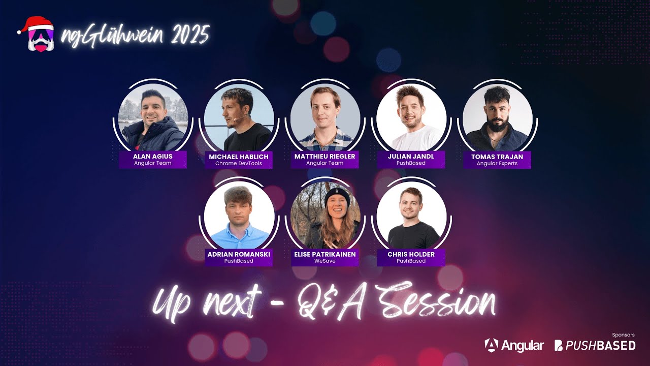 QA Session with all Speakers | NgGlühwein 2025