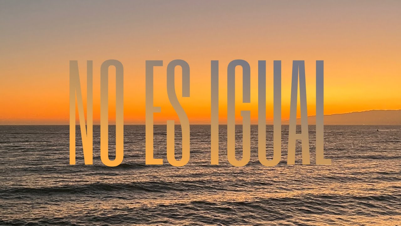 No Es Igual - Chacoma (Visualizer)