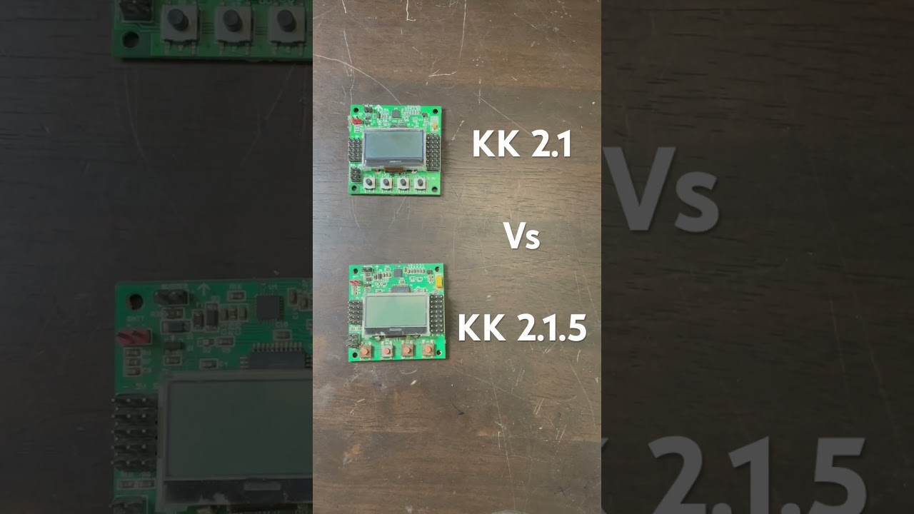 KK 2.1.5 vs. 2.1 Flight Controller: Key Differences #DroneTech #FlightController #KK2.1.5