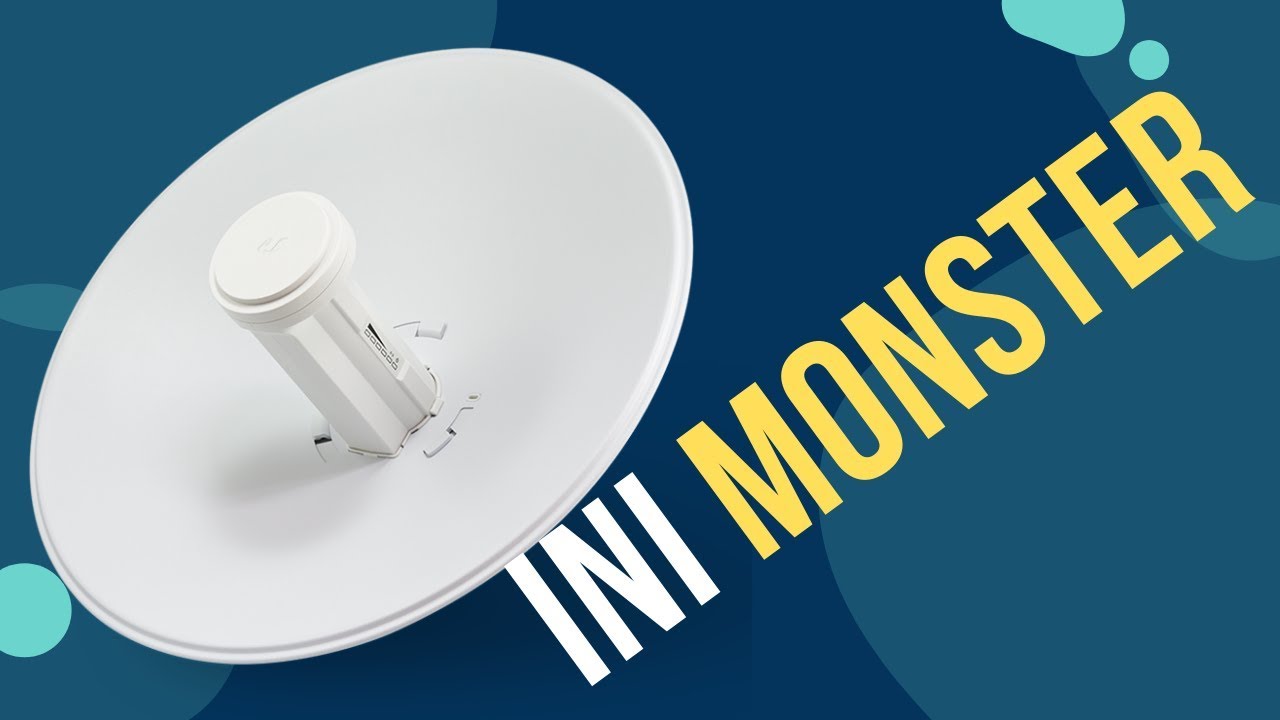 Power Beam M5-300 Unboxing Review - Ubiquiti - UBNT PBE