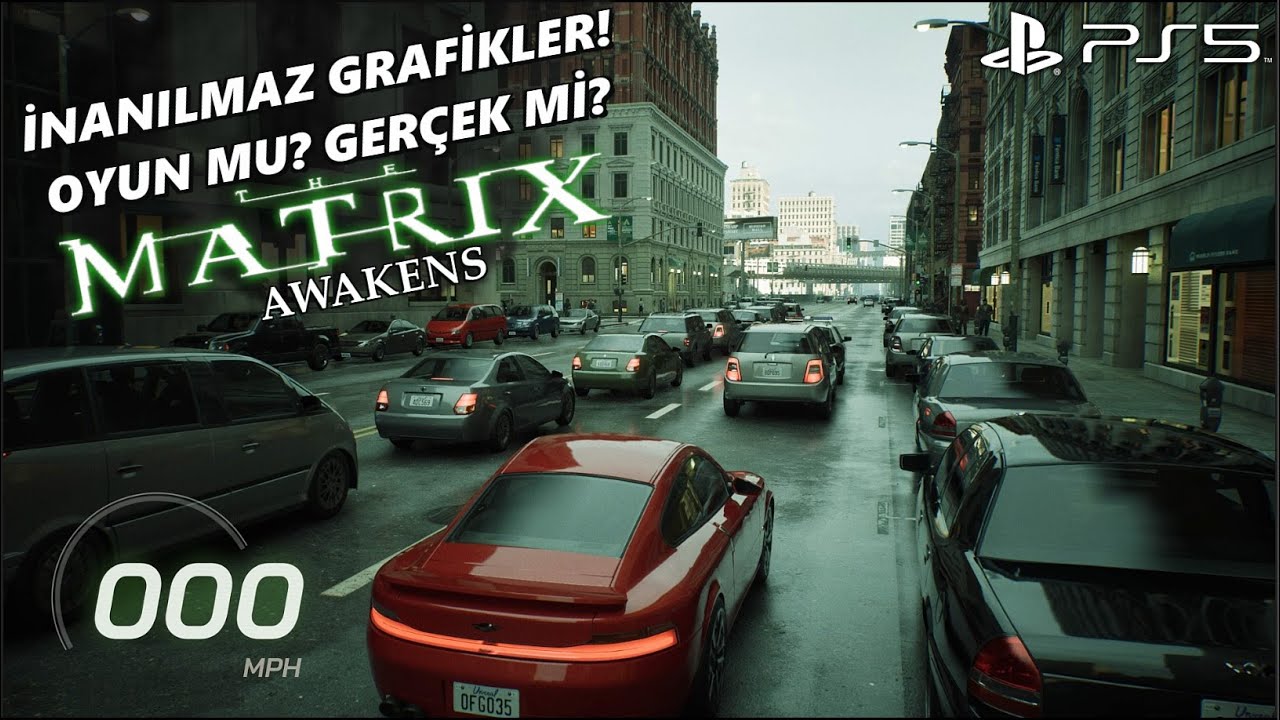 İNANILMAZ GRAFİKLER! OYUN MU? GER&Ccedil;EK Mİ? | THE MATRIX AWAKENS T&Uuml;RK&Ccedil;E PS5