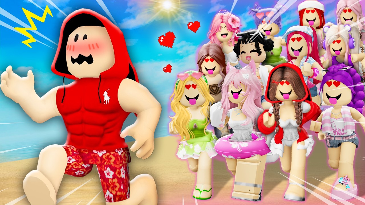 Only JJ STUCK With ALL GIRLS Love Curse?! - Maizen Roblox