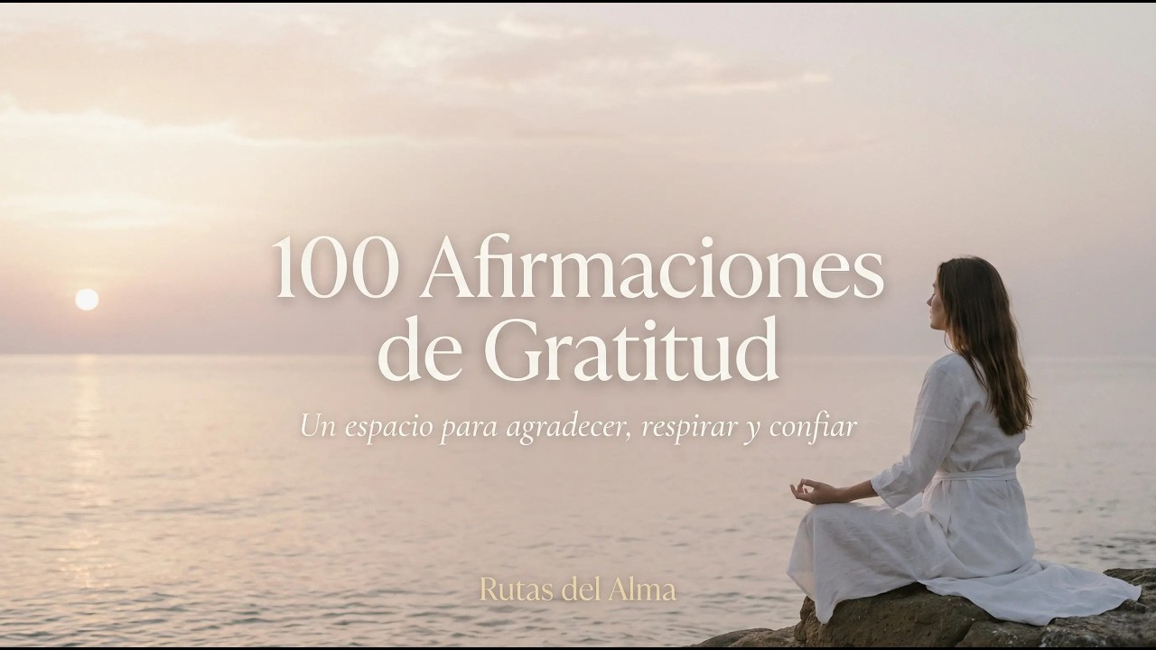 100 afirmaciones de gratitud que cambiaran tu forma de ver la vida.