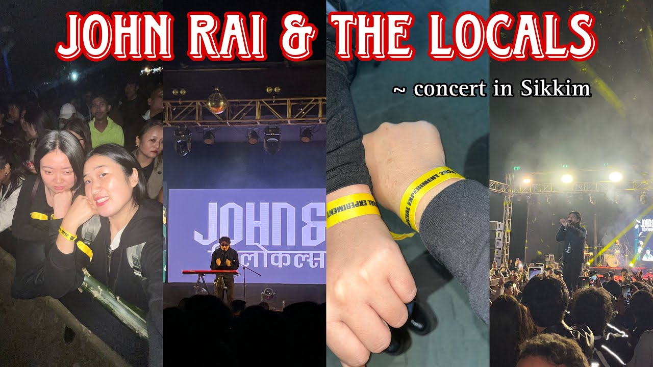 ДЖОН РАЙ и местные жители Сиккима🎤 | Концертный видеоблог🎫✨