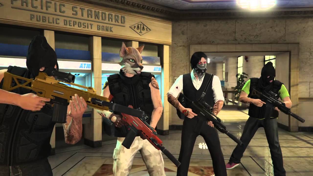 GTA 5 PACIFIC STANDARD HEIST FULL TAKE PERFECT RUN$$$$$$$